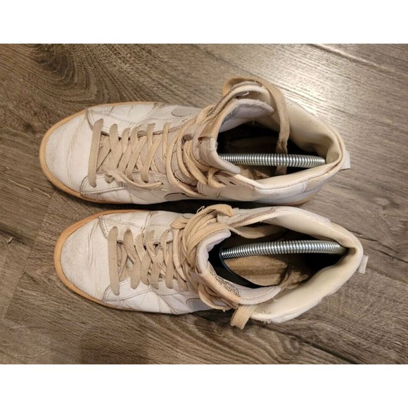 VTG 1982 (?) Nike Penetrator 830709TH5 High Top Leather Basketball Shoes Size 8 main image 15